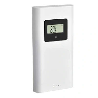 Afbeelding van TFA Dostmann Temperatuurzender met display, buitenzender, voor draadloos weerstation Horizon 35.1155.01, wit, (L) 50 x (B) 30 (H) 97 mm