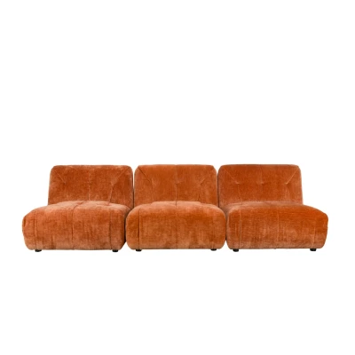 Afbeelding van Dutchbone Sofa Giada 3 Seater Terra