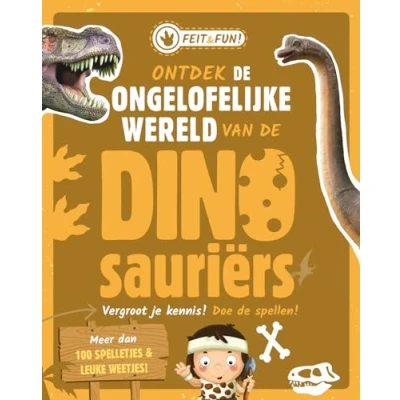 Afbeelding van Uitgeverij rebo doeboek feit en fun dinosauriërs
