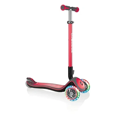 Afbeelding van GLOBBER Step ELITE DELUXE LIGHTS met lichtwielen rood