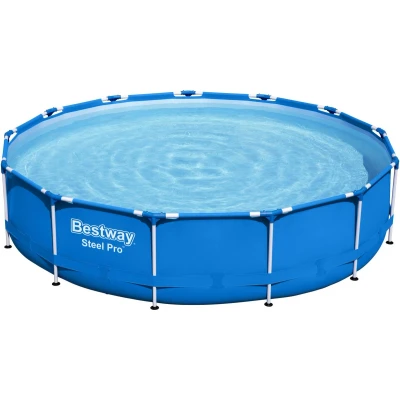 Afbeelding van Bestway Steel Pro Opzetzwembad inclusief filterpomp 396x84 cm Rond