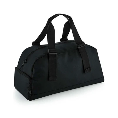 Afbeelding van BagBase BG278 Gerecycleerde Essentials Holdall, Zwart, Eén maat