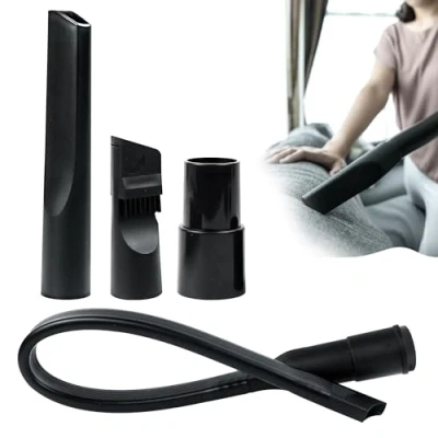 Afbeelding van Universeel stofzuigermondstuk, stofzuigeraccessoires, voor het reinigen van spleten onder meubels, autostoelen, met aansluiting 35/32 mm, 4 stuks