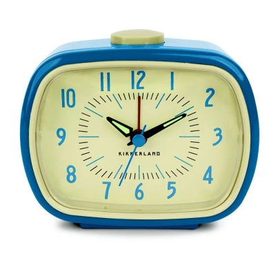Afbeelding van Retro Wekker Blauw
