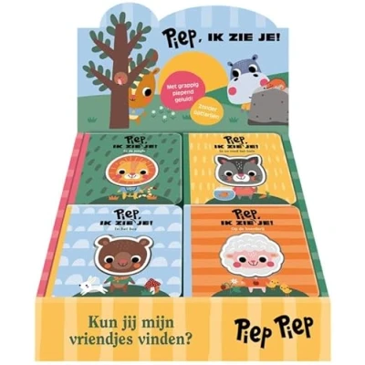 Afbeelding van Display Piep ik zie je! 4 x ex.