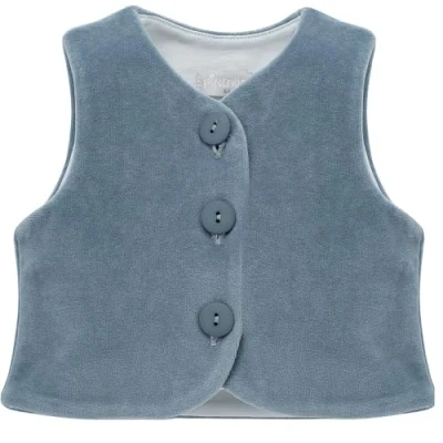 Afbeelding van Pinokio Baby Vest Romantic, 80% Katoen 20% Polyester, blauw, Meisjes Maat 62 104 (74), 74 cm