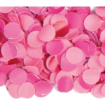 Afbeelding van 3x zakjes van 100 gram party Confetti kleur roze