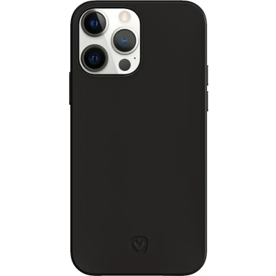 Afbeelding van Apple iPhone 13 Pro Hoesje Echt leder Valenta Hardcase/Backcover Zwart Telefoonhoesje