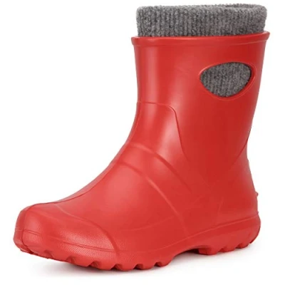 Afbeelding van Ladeheid Dames Regenlaarzen Gevoerd en Waterdicht Vederlicht EVA LA LMG 750 GardenWomen Zilver (Zonder Laarskous) 36