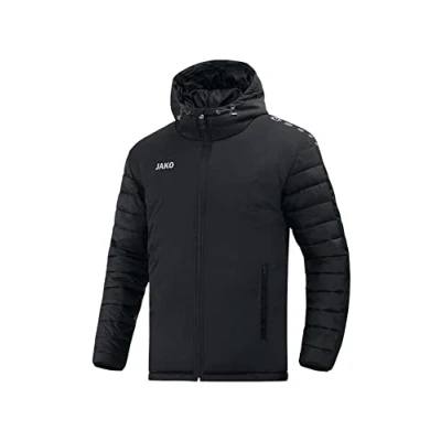 Afbeelding van JAKO Team Stadionjas, Uniseks Volwassene, Zwart, 4XL