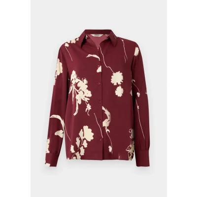 Afbeelding van ONLY Onlvilda LIFE Overhemdblouse, Dames, Maat: Large, Tawny port