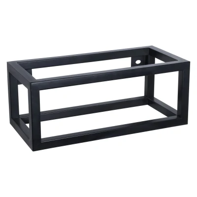 Afbeelding van Differnz Ravo mat zwart frame voor fontein 38,5x18,5cm