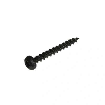 Afbeelding van Spaanplaatschroef Cilinderkop Gezwart HCP Coating TX met Snijpunt 3,5mm