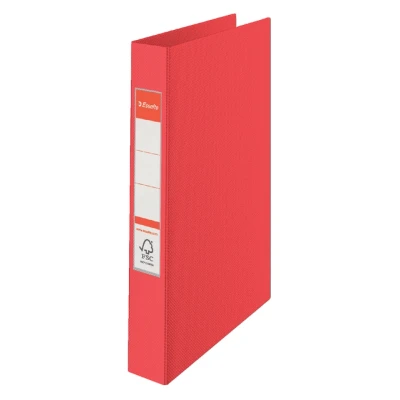 Afbeelding van Ringband Esselte A4 23 rings O mech 25mm PP rood