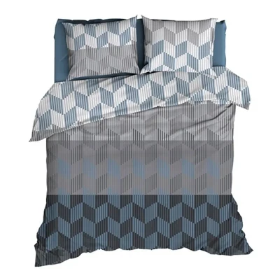 Afbeelding van Satin d&#039;Or Coperni Dekbedovertrek Lits jumeaux 240x200/220 cm Grijs