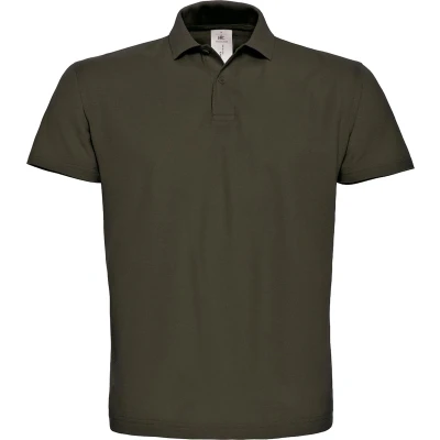Afbeelding van Unisex Polo ID.001 Bruin merk B&amp;C maat M