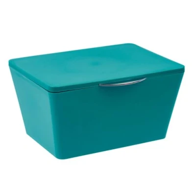 Afbeelding van Aufbewahrungsbox mit Deckel Brasil Petrol