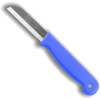 Afbeelding van Solinger Aardappelmesje 6 Cm Rvs/Blauw