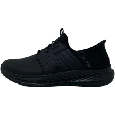 Afbeelding van Skechers USA Men&#039;s Slade Zachary Sneaker, Zwart, 45.5 EU