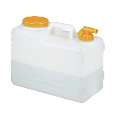 Afbeelding van Relaxdays jerrycan met kraan water watertank voor drinkwater waterreservoir 15 Liter