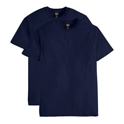 Afbeelding van Hanes heren Nano Premium Cotton T shirt (Pack 2)