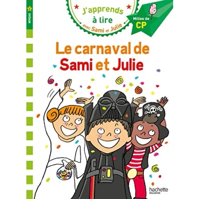 Afbeelding van Sami et Julie CP niveau 2 Le carnaval de Julie: Milieu CP,