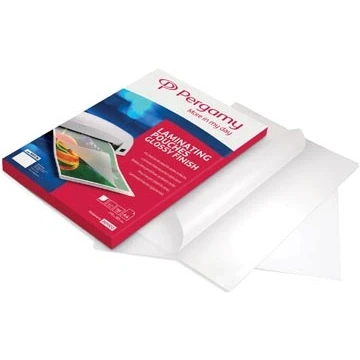 Afbeelding van Pergamy lamineerhoes ft A5, 250 micron (2 x 125 micron), pak van 100 stuks