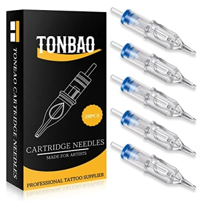 Afbeelding van TONBAO cartridge 20 stuks wegwerppatroon 7 ronde shader voor machinebenodigdheden (1207RS)..