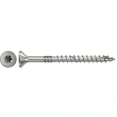 Afbeelding van Fischer 657129 Houtschroef 6 mm 140 Binnen T, Interne vertanding, TX, Torx, T profiel RVS V2A Corrosiebestendig 100 stuk(s)