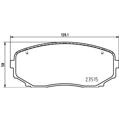Afbeelding van Brembo Remblokset P 54 060