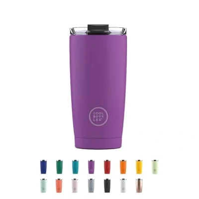Afbeelding van Cool Bottles Thermosbeker 550 ml 5 uur warm, 10 koud BPA Vrij Vivid Violet