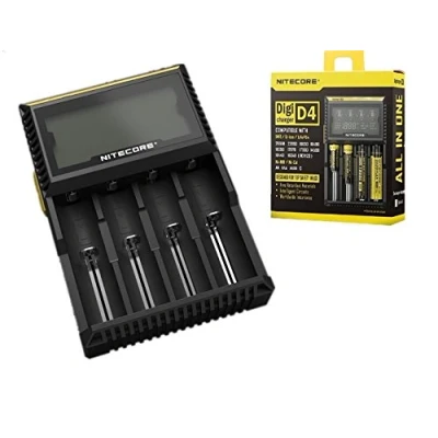 Afbeelding van Hoge kwaliteit Nitecore Digicharger D4 LCD display Universele Smart Charger