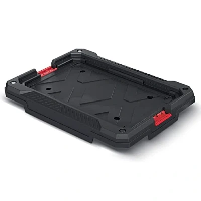 Afbeelding van Kistenberg KXBPFIX X Block Solid Toolbox, modulaire oplossing, transportwagen, werkstationwagen, gereedschapskoffer, gereedschapskist, werkplaatswagen, organizer, modulair