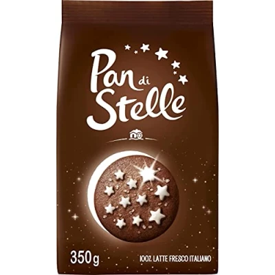 Afbeelding van Mulino Bianco Pan di stelle koekjes 350gr x2