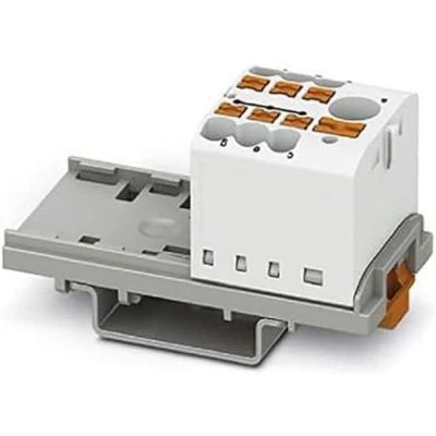 Afbeelding van Verdeelblokken PTFIX 6/6X2,5 NS35 WH Phoenix Contact Inhoud: 10 stuk(s)
