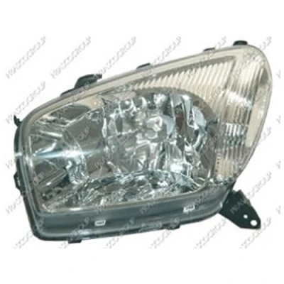 Afbeelding van PRASCO TY2834804 Koplampen Links H4 Transparent voor rechtsrijdend verkeer TOYOTA: RAV4 II SUV (XA20) 1.8, 2.0 4WD, D 4WD 2000 2005