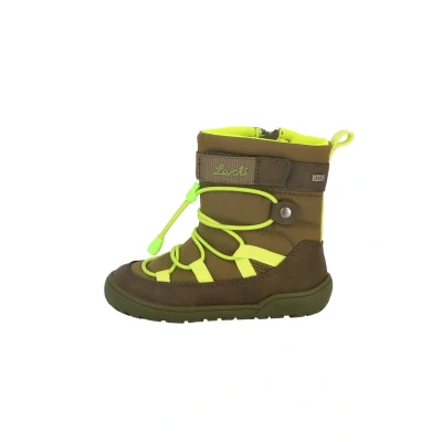 Afbeelding van Lurchi Enkellaarsjes Jace TEX, Khaki Lime, 34 EU
