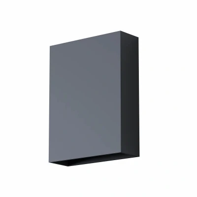 Afbeelding van Artdelight Wandlamp Memphis H 16 cm zwart