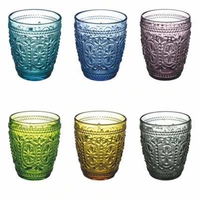 Afbeelding van Villa d&#039;Este Home Tivoli 5907719 Kora Light/Imperial Set van 6 waterglazen, 295 ml, 350 ml