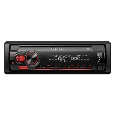 Afbeelding van Pioneer MVH S220DAB Autoradio Enkel din Digital Tuner USB DAB+ 4 x 50 W