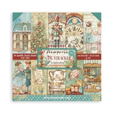 Afbeelding van Stamperia The Nutcracker 12x12 Inch Paper Pack (SBBL158)