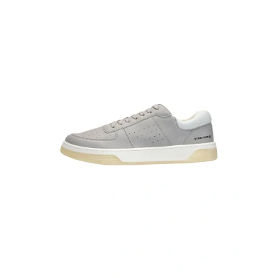 Afbeelding van STRELLSON Sneakers laag &#039;Shoreditch Evans&#039; lichtgrijs / zwart wit