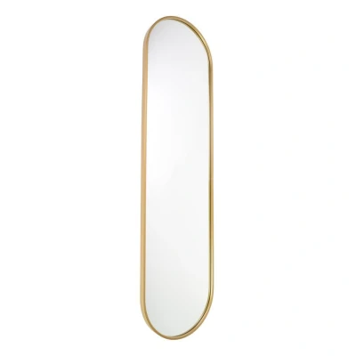 Afbeelding van Fragix Boston Passpiegel Ovaal Goud Metaal 150x40