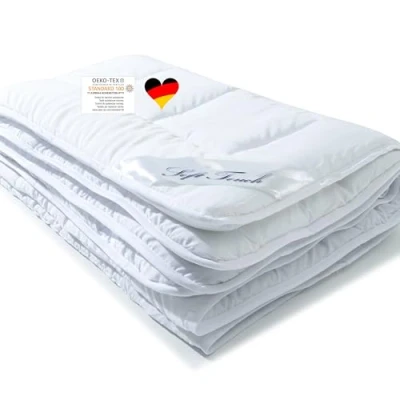 Afbeelding van aqua textil Soft Touch zomerdekbed, ultralicht dekbed, ademend Oeko Tex, 135 x 200 cm, vulgewicht ca. 270 g