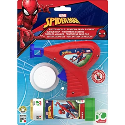 Afbeelding van DULCOP 500060300 zeepbellen pistool Spiderman