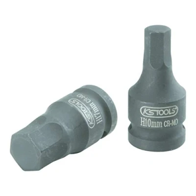 Afbeelding van KS Tools, Dopsleutel + dopmoer, 1/2&quot; power bit socket (8 mm)