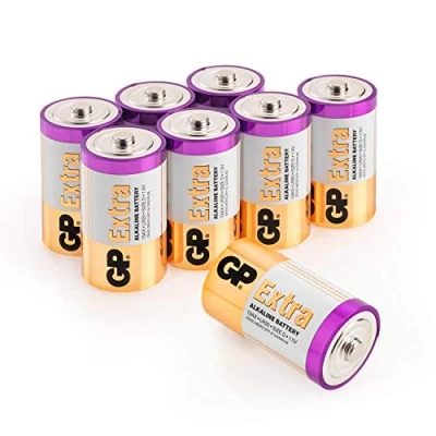 Afbeelding van GP Extra Alkaline batterijen D Mono LR20 batterij 1,5V 8 stuks