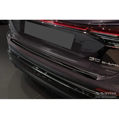 Afbeelding van Avisa Zwart RVS Achterbumperprotector voor Audi Q4 E Tron 2021