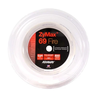 Afbeelding van Ashaway Zymax 69 Fire White 200 meter