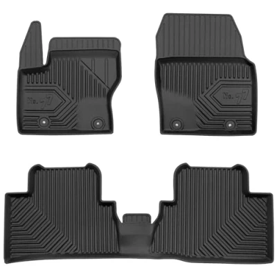 Afbeelding van M MOTOS Auto Vloermatten van rubber voor Ford Grand C Max 2010 2019 Verbeter uw reiscomfort met Anti Slip Mat Car No.77 alle weersomstandigheden, bescherming tegen vuil